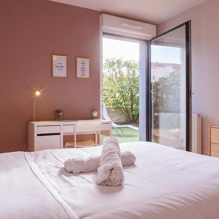 Superbe Appartement Terrasse Rdc - New Location Bourg-en-Bresse Exterior foto